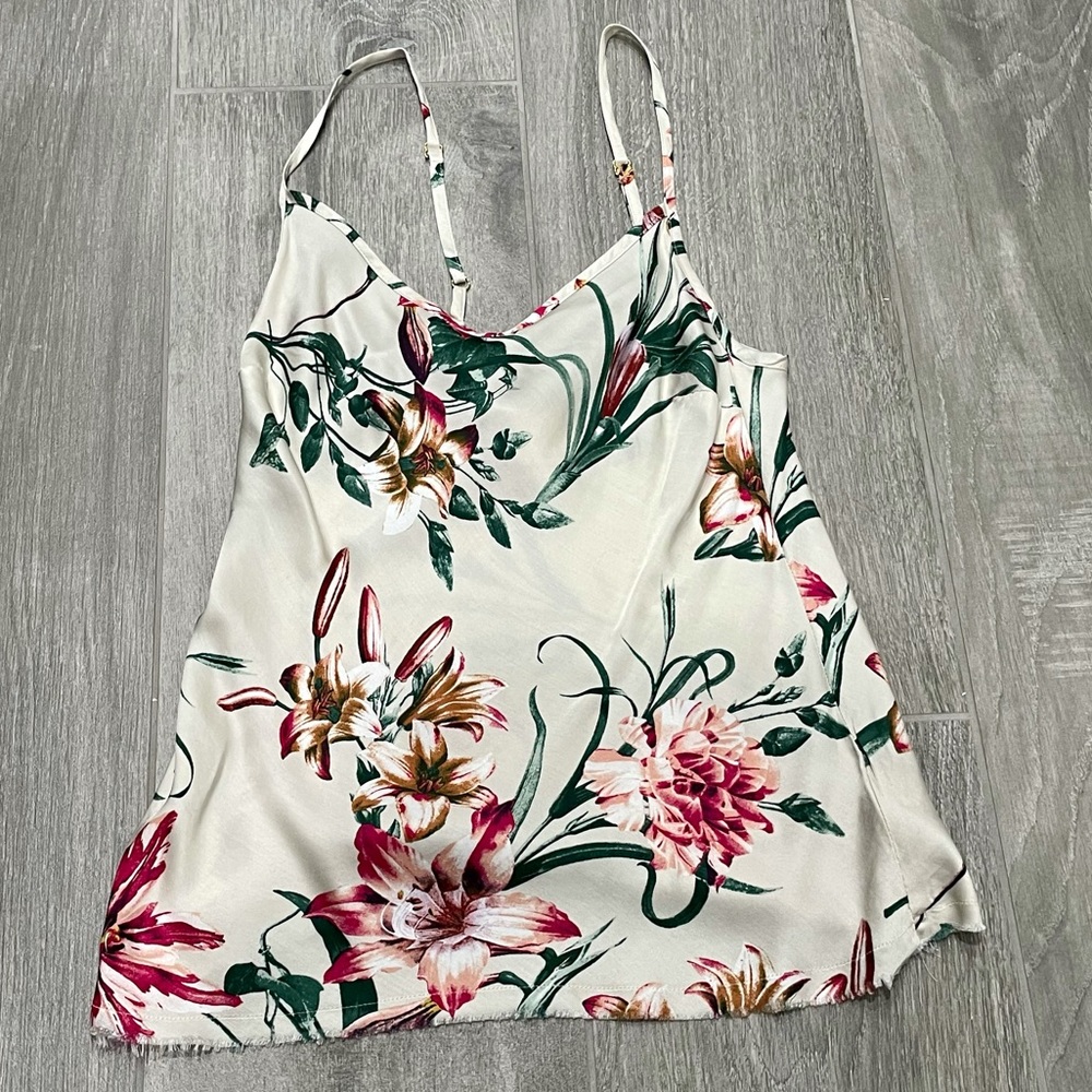 NATION floral camisole tank - XS